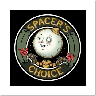 Spacer's Choice Moonman Posters and Art